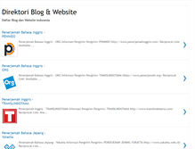 Tablet Screenshot of direktoriweblog.com